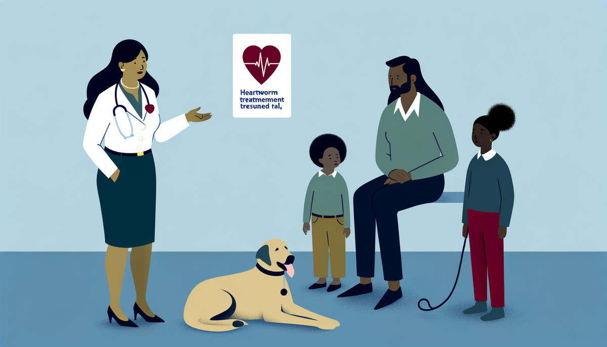 How to Manage Heartworm Treatment in Dogs with Children